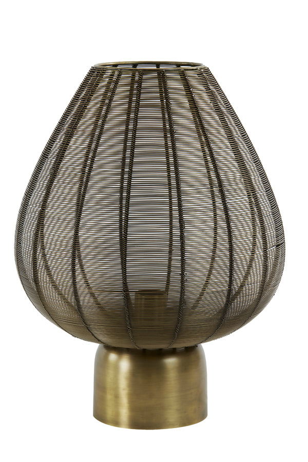 Light &amp; Living - Lampe de table 'Suneko' (Bronze Antique)