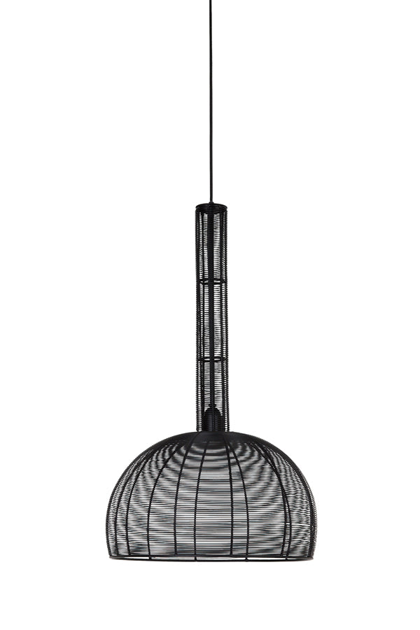 Light & Living - Hanglamp 'Tartu' (Maat L, Matzwart)