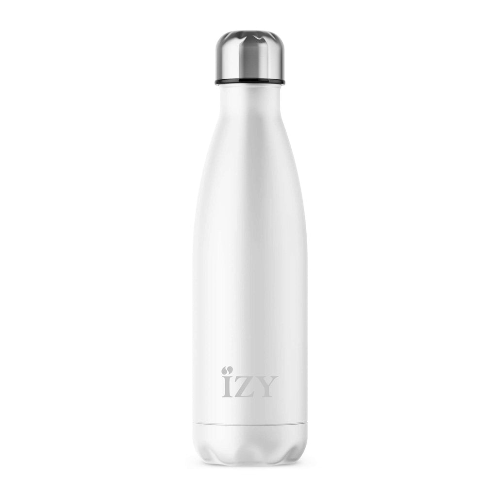 IZY Bottles - Thermosfles 'Mat' (500ml, Wit)