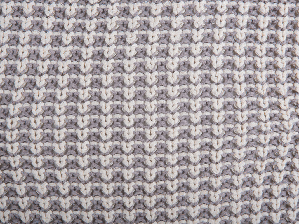 Present Time - Plaid 'Topaz Knitted' (Grey)