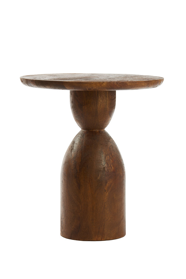 Light &amp; Living - Table d'appoint 'Torir' (Bois de manguier, Marron)