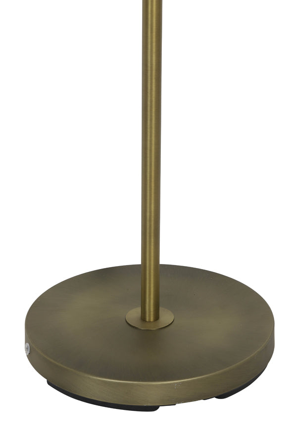 Light &amp; Living - Lampadaire 'Vancouver' (151 cm de haut, verre bronze antique)