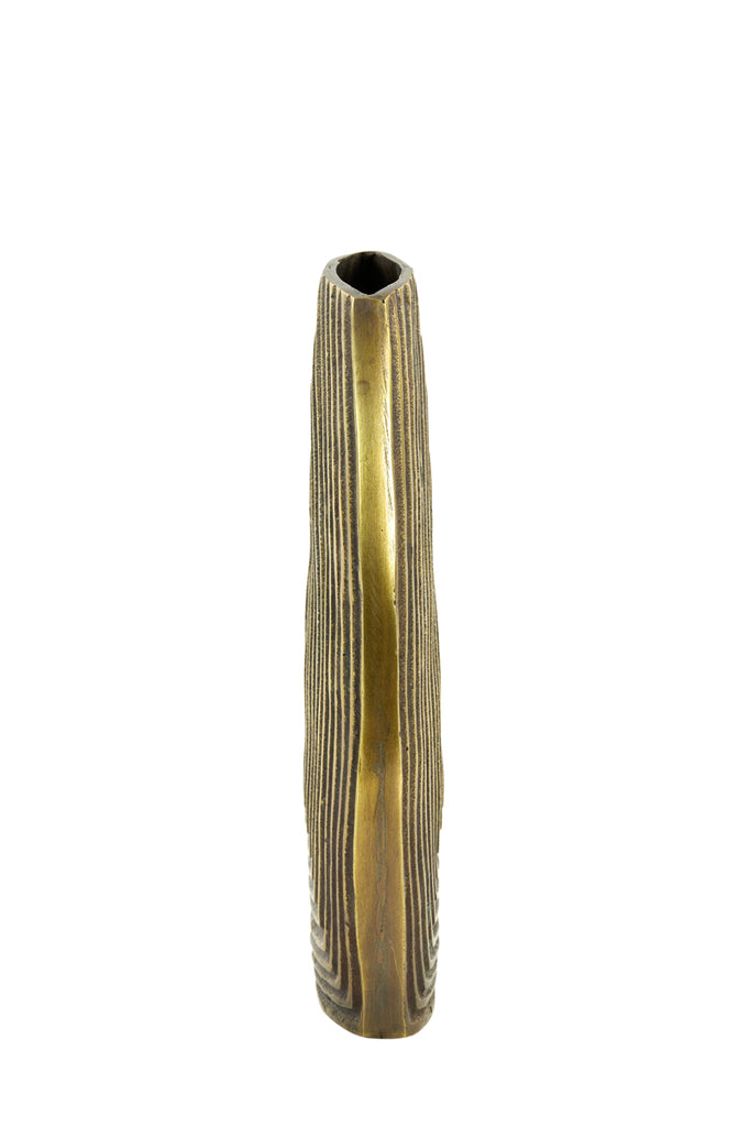 Licht &amp; Wohnen - Vase 'Matancito' (Antike Bronze)