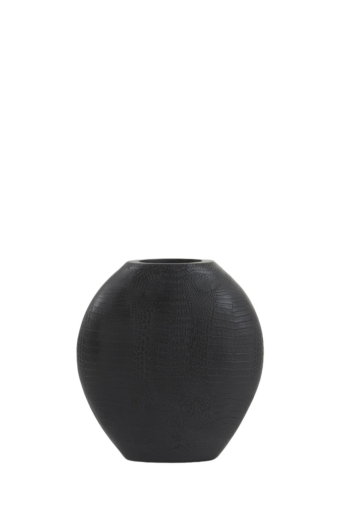 Light &amp; Living - Vase 'Skeld' (Taille M, Noir)