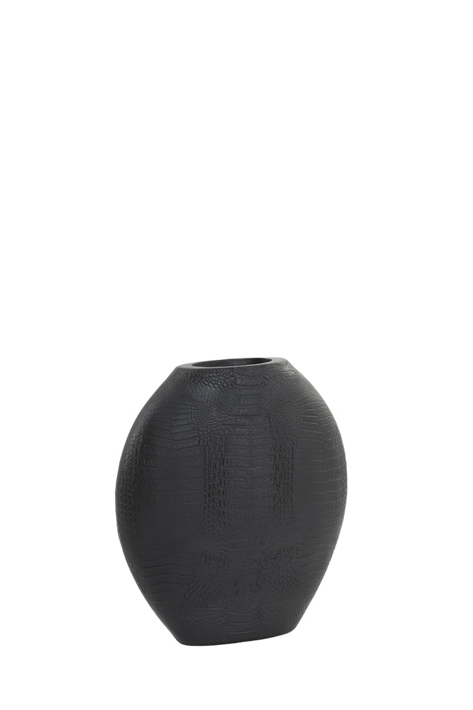 Light &amp; Living - Vase 'Skeld' (Taille M, Noir)