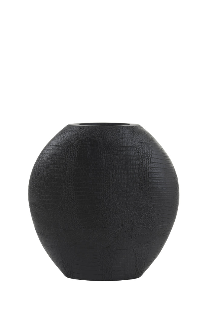 Light &amp; Living - Vase 'Skeld' (Taille L, Noir)