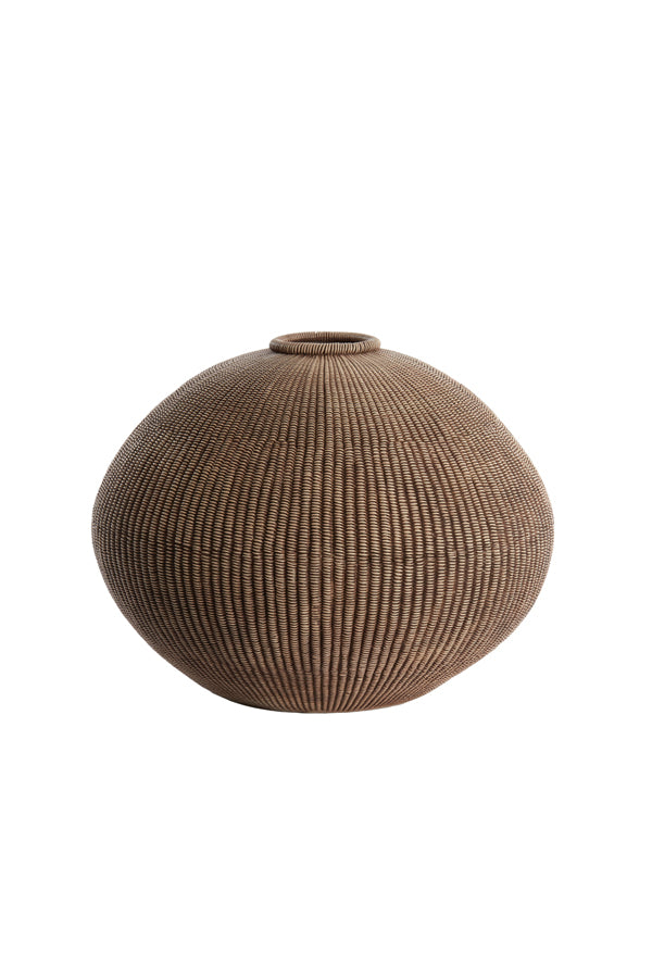 Light &amp; Living - Vase 'Vedollo' (Variante D, Marron)