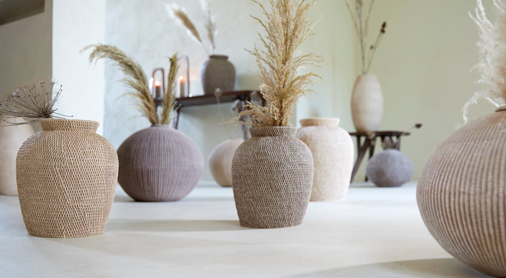 Light &amp; Living - Vase 'Vedollo' (Variante D, Marron)