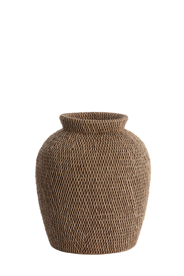 Light &amp; Living - Vase 'Vendie' (Taille S, Marron)