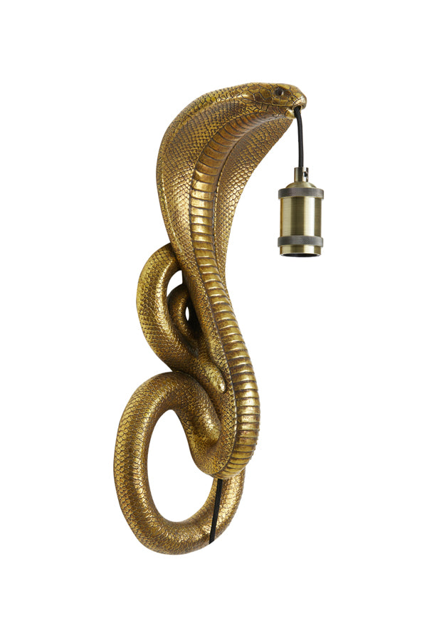 Light &amp; Living - Applique 'Snake' (Bronze Antique)