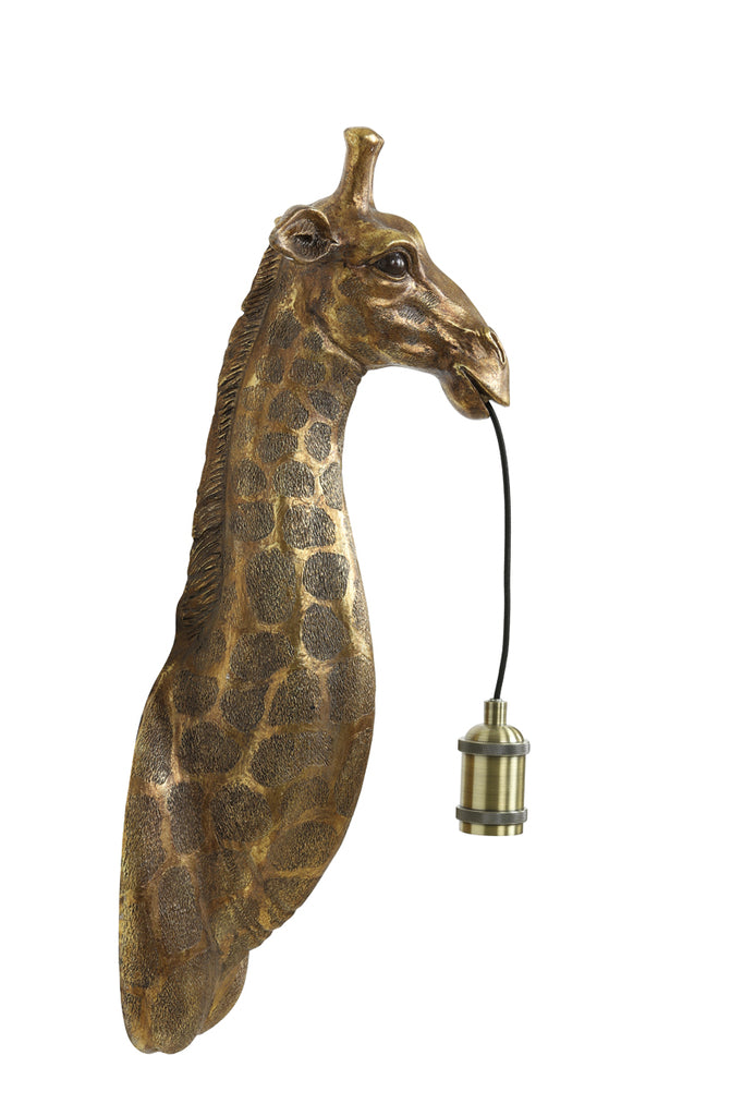 Light &amp; Living - Applique 'Girafe' (Bronze Antique)