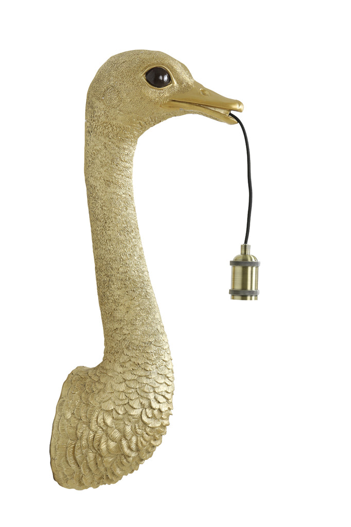 Light & Living - Wandlamp 'Ostrich' (Maat M, Goud)