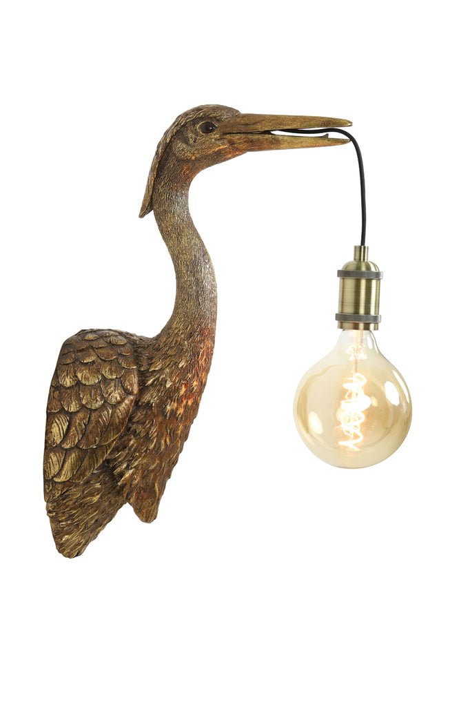 Light & Living - Wandlamp 'Crane' (Antique Bronze)