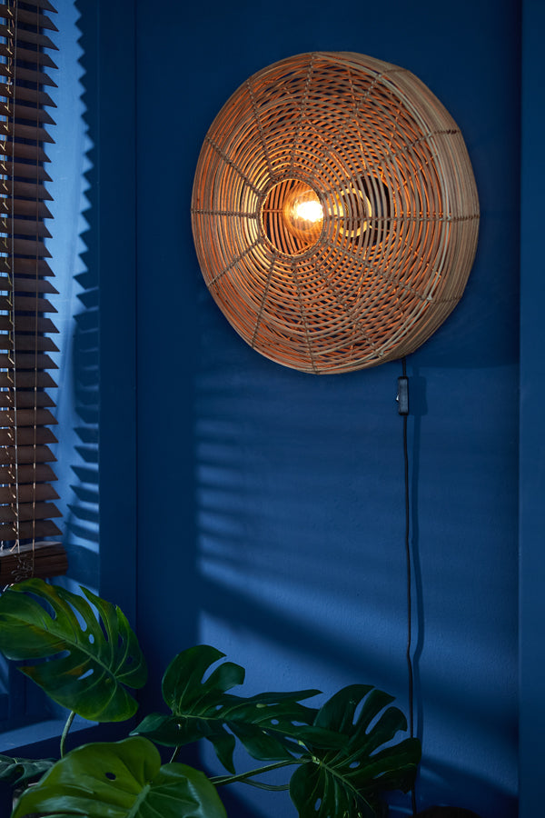 Light & Living - Wandlamp 'Mataka' (Maat M, Rattan, Naturel)