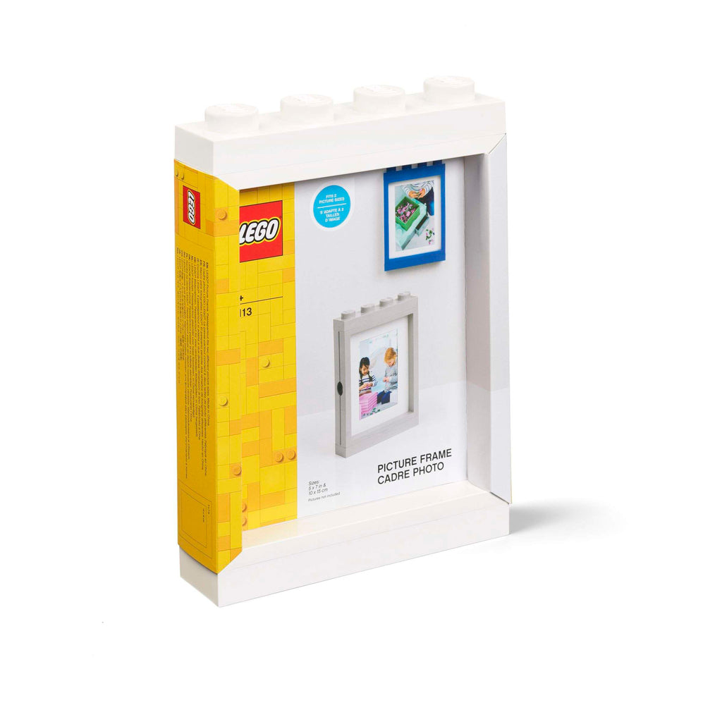 Lego - Fotolijst 'Brick' (Wit)