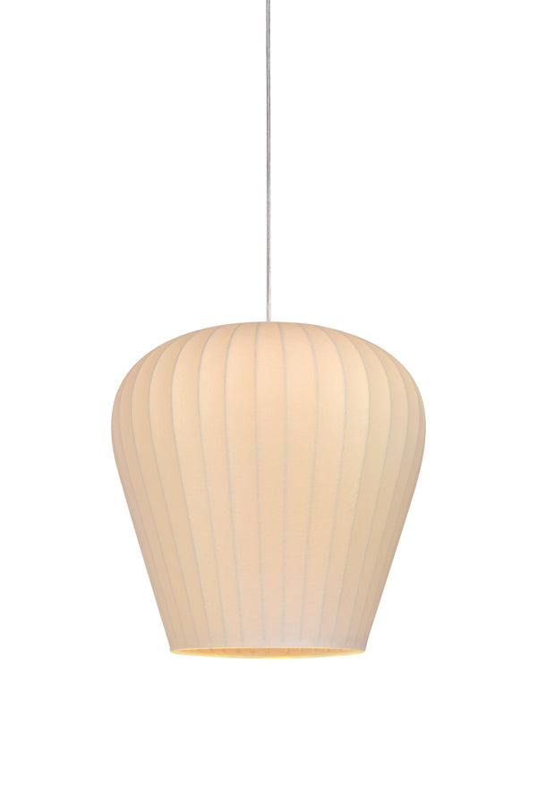 Light &amp; Living - Lampe suspendue 'Xela' (Taille M, Blanc)