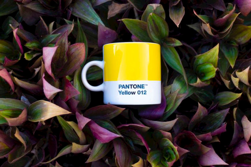 Copenhagen Design - Espressotasse 'Pantone' (120ml, Gelb 012)