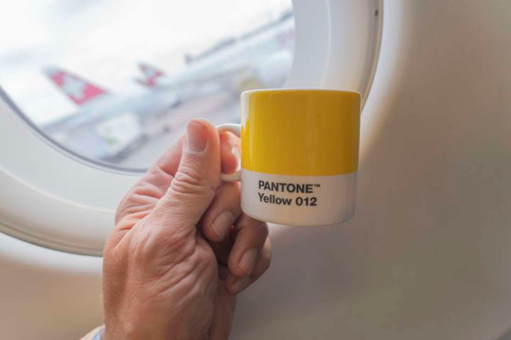 Copenhagen Design - Tasse à expresso 'Pantone' (120ml, Jaune 012)