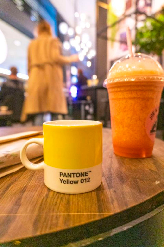 Copenhagen Design - Espressobeker 'Pantone' (120ml, Yellow 012)