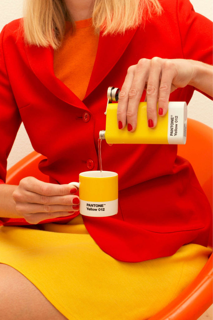 Copenhagen Design - Espressobeker 'Pantone' (120ml, Yellow 012)