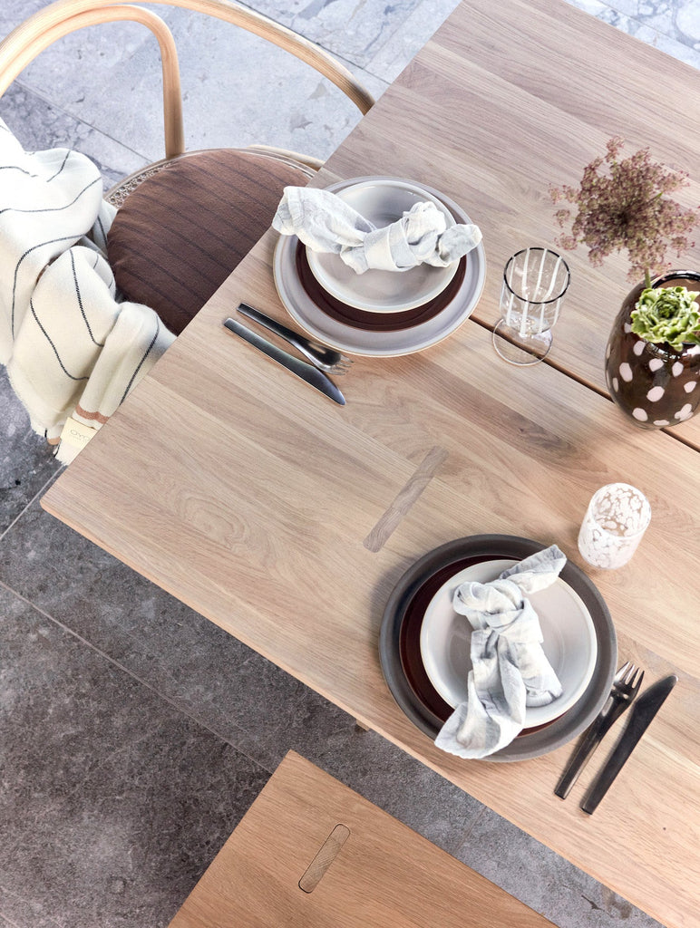 OYOY LIVING - Dinerbord 'Yuka' (Set van 2)