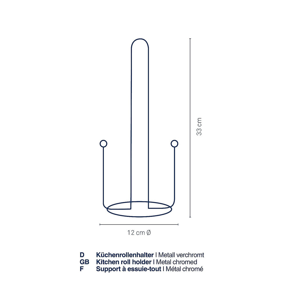 Kela Kitchen - Porte-rouleau 'Globul'