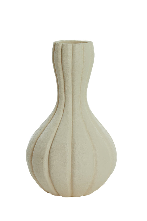 Light &amp; Living - Vase 'Zucca' (Creme)