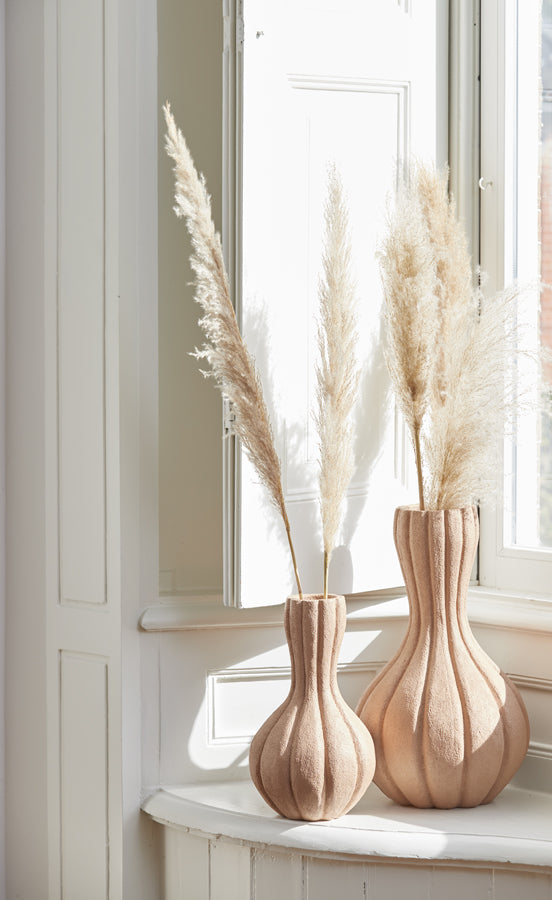 Light &amp; Living - Vase 'Zucca' (Cognac Clair)