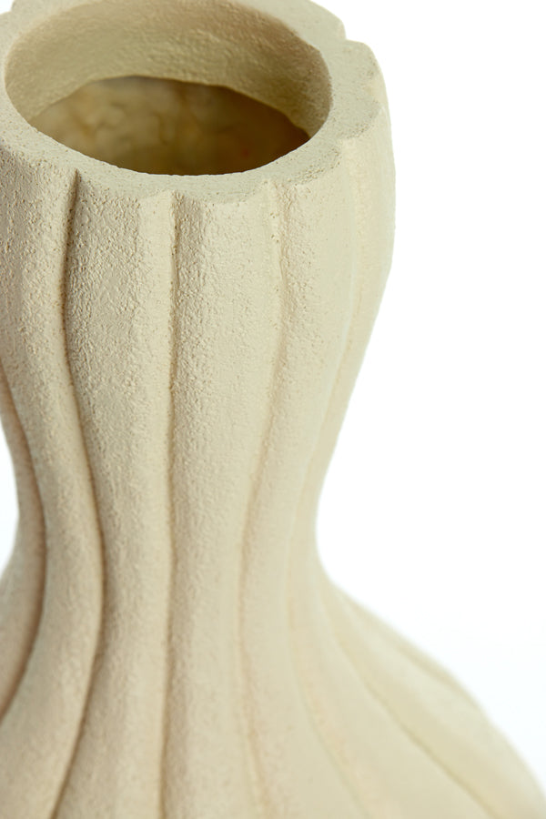 Light &amp; Living - Vase 'Zucca' (Creme)