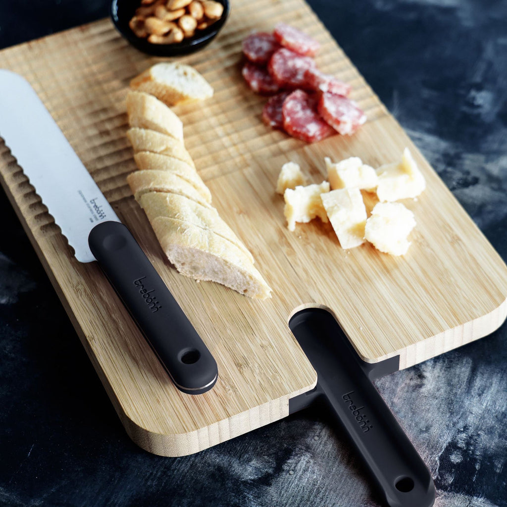 Trebonn - Schneidebrett mit Brotmesser 'Artú'