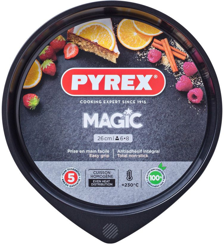 Pyrex - Bakvorm 'Magic' (26cm, Zwart)