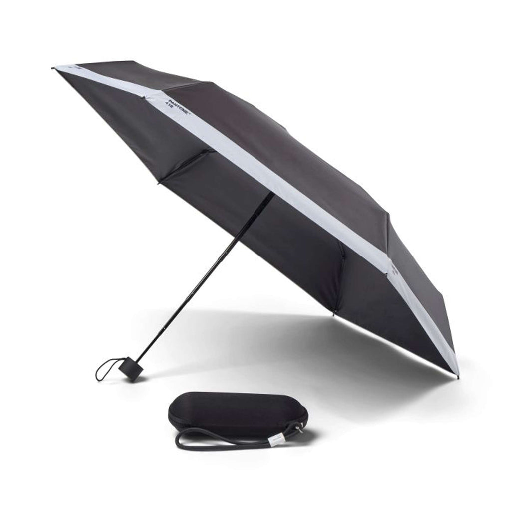 Copenhagen Design - Paraplu 'Pantone' (Compact in reistas, Black 419)