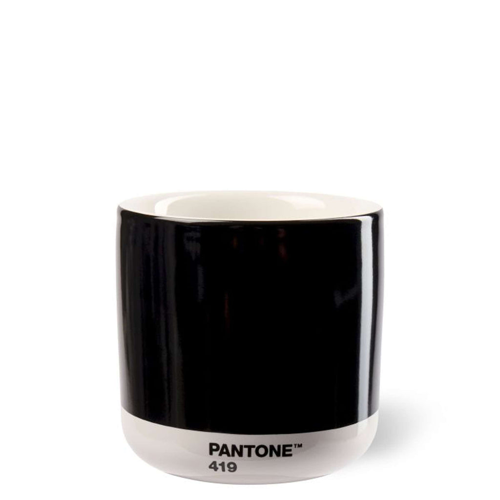 Copenhagen Design - Latte beker 'Pantone' (Dubbelwandig, 220ml, Black 419 C)