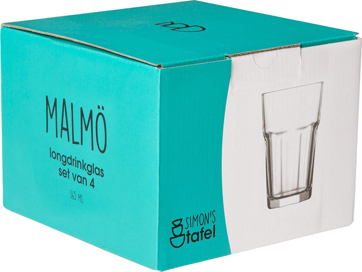 Kitchen Trend - Longdrinkglas 'Malmo' (Set van 4)