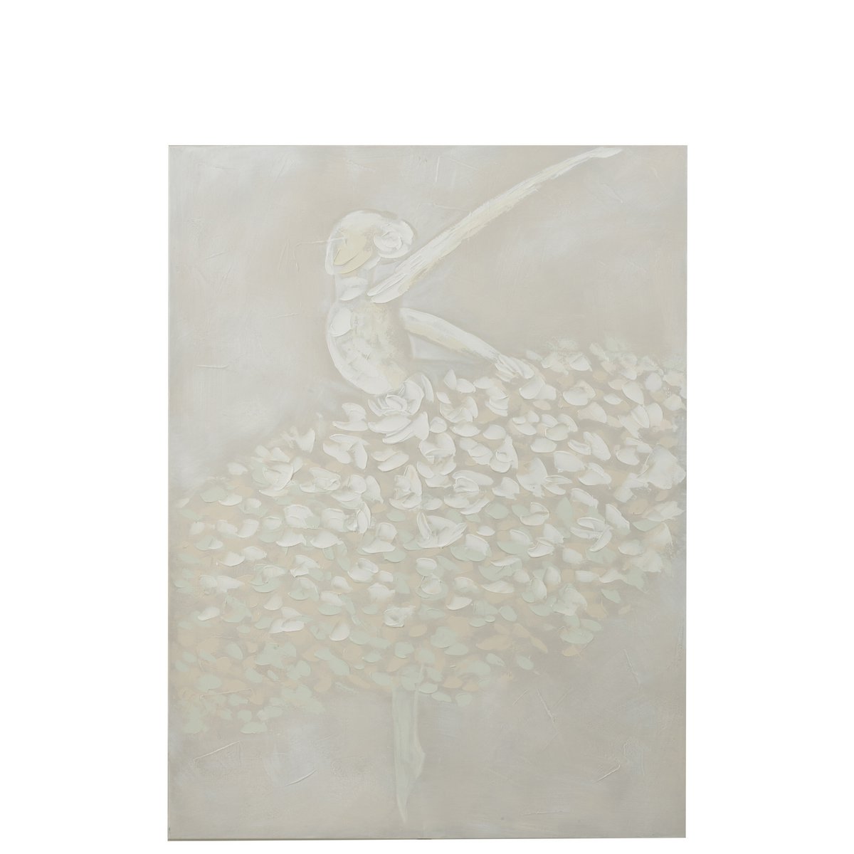 J-Line - Schilderij 'Ballerina' (Canvas/Verf Mix)