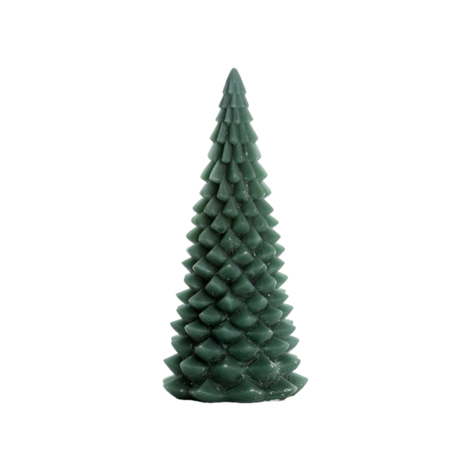 Rustik Lys - Kerstboomkaars 'Arbre' (L) - Forest Green