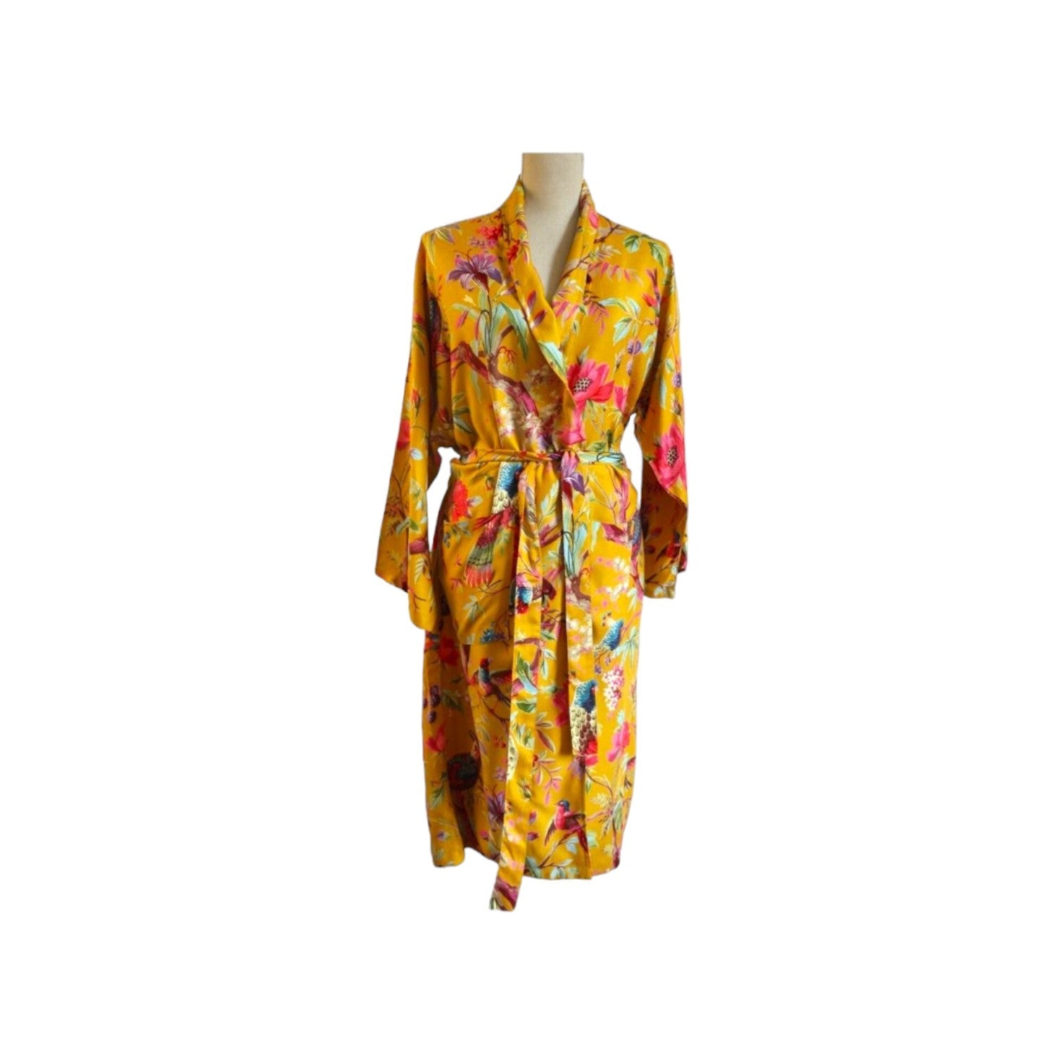 Imbarro - Kimono 'Royal Paradise' - Yellow