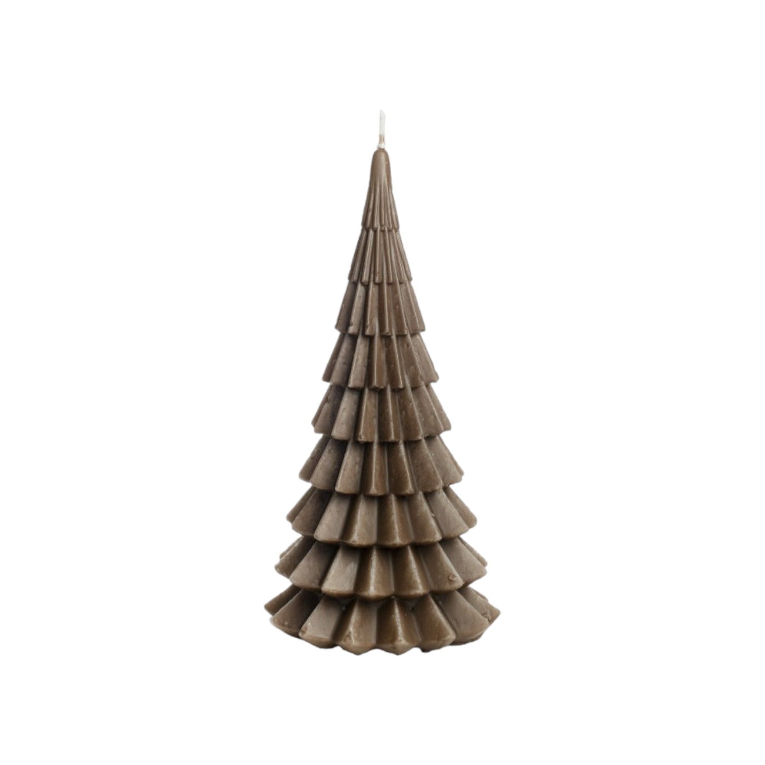 Rustik Lys - Buitenkaars 'Kerstboom' (XL) - Cognac