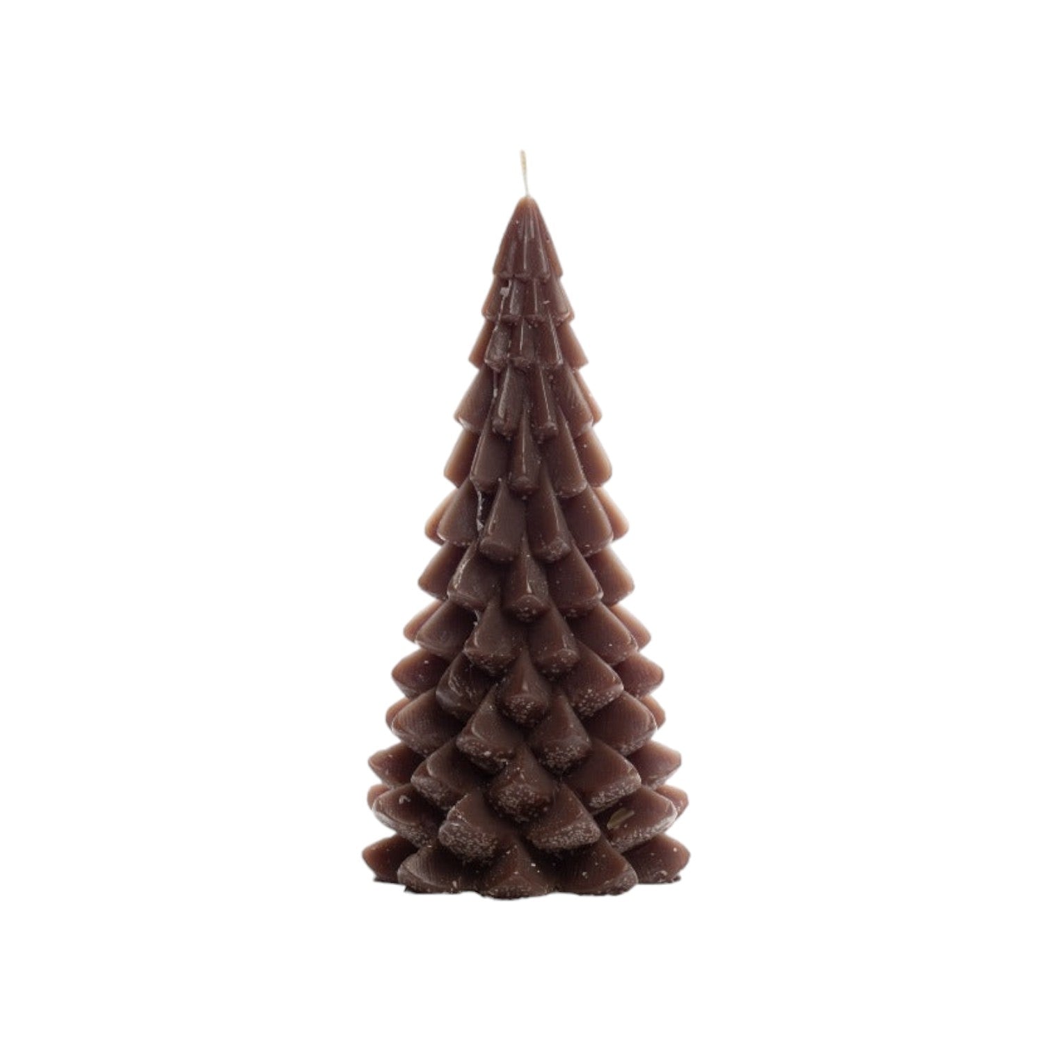 Rustik Lys - Kerstboomkaars 'Arbre' (M) - Coffee