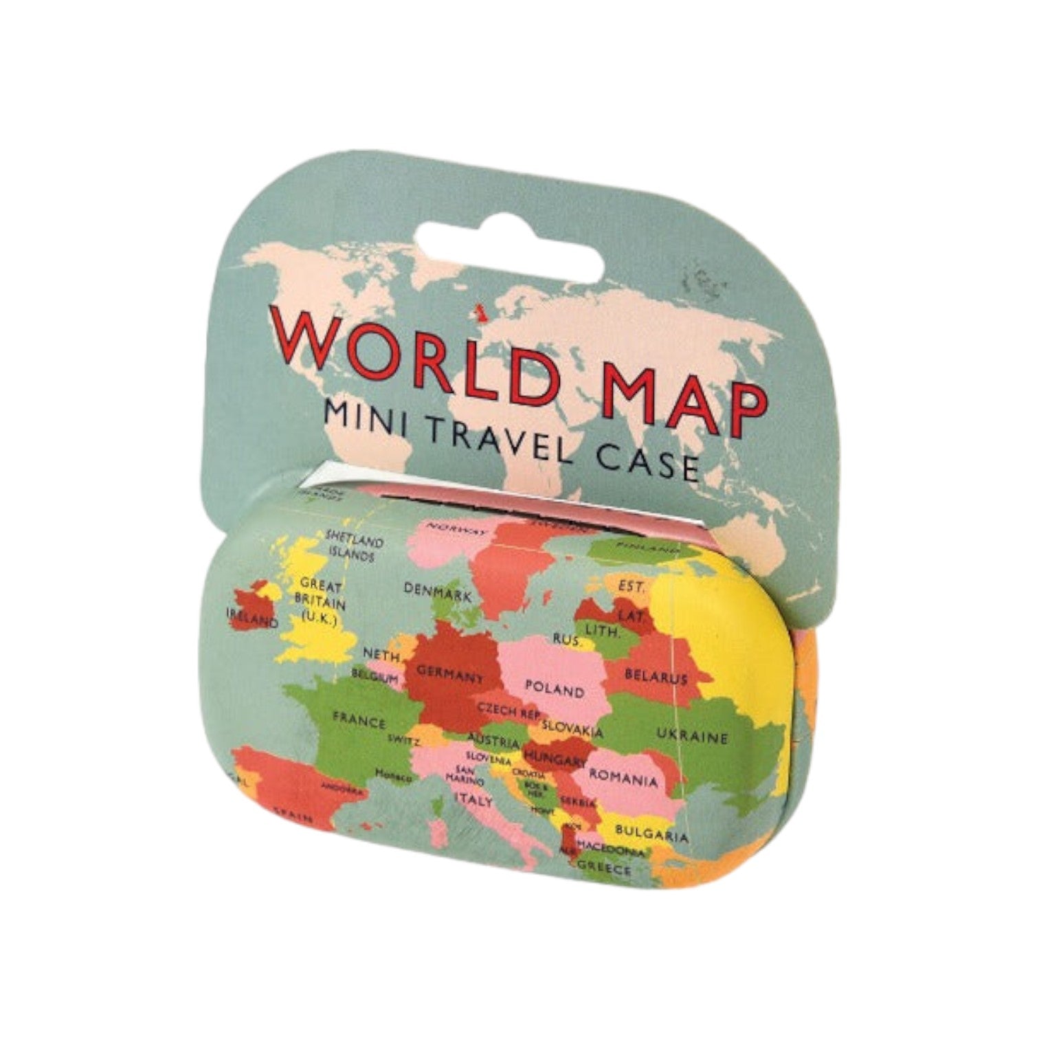 Rex London - Mini travelcase 'World Map'