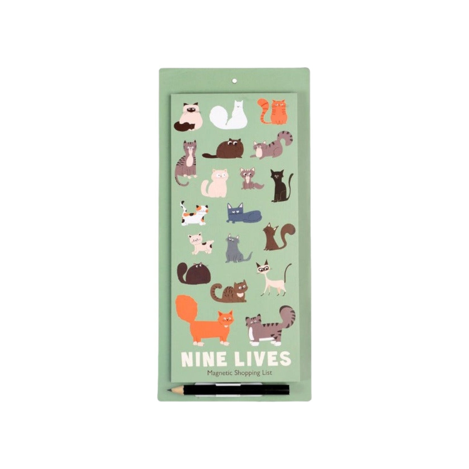 Rex London - Magnetisch notitieblokje 'Nine Lives'