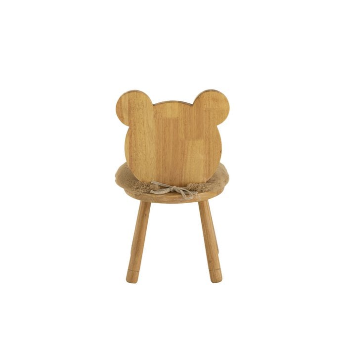 J-Line - Kinderstuhl 'Bear' (Holz, Natur)