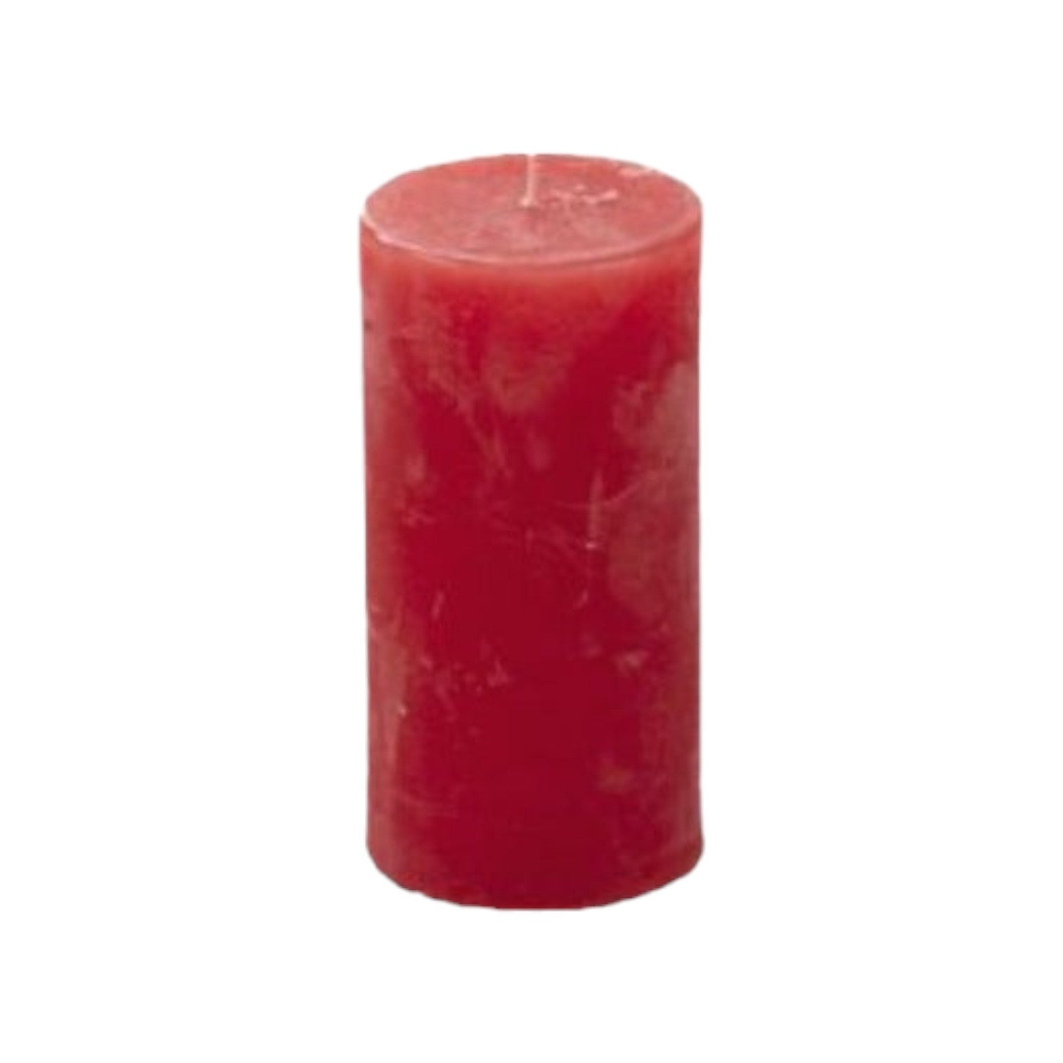 Branded By - Kaarsen 'Pillar' (Ø5cm x 10cm) - Post Red (set van 9)