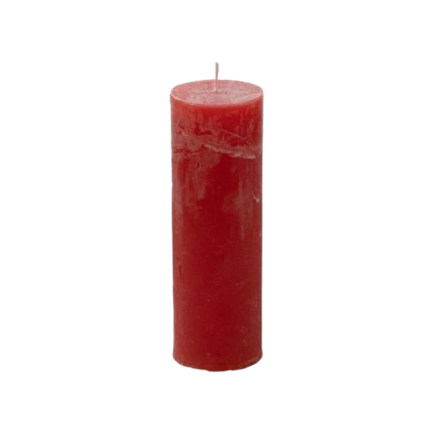 Branded By - Kaarsen 'Pillar' (Ø5cm x 15cm) - Post Red (set van 9)