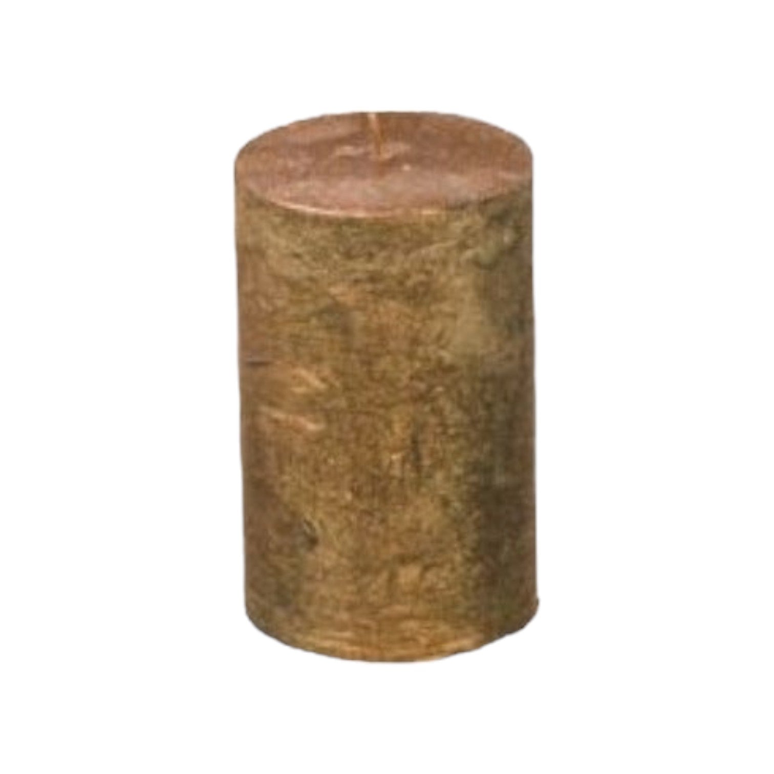 Branded By - Kaarsen 'Pillar' (Ø5cm x 8cm) - Copper (set van 9)