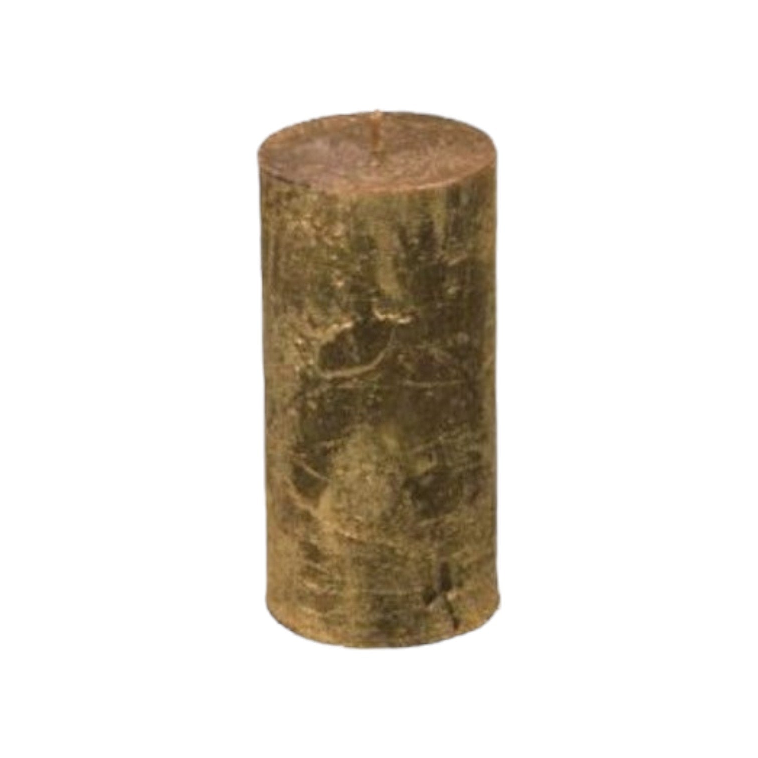 Branded By - Kaarsen 'Pillar' (Ø5cm x 10cm) - Copper (set van 9)