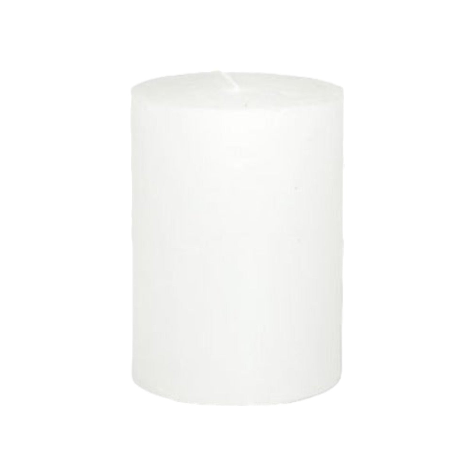 Branded By - Kaarsen 'Pillar' (Ø7cm x 10cm) - White (set van 6)
