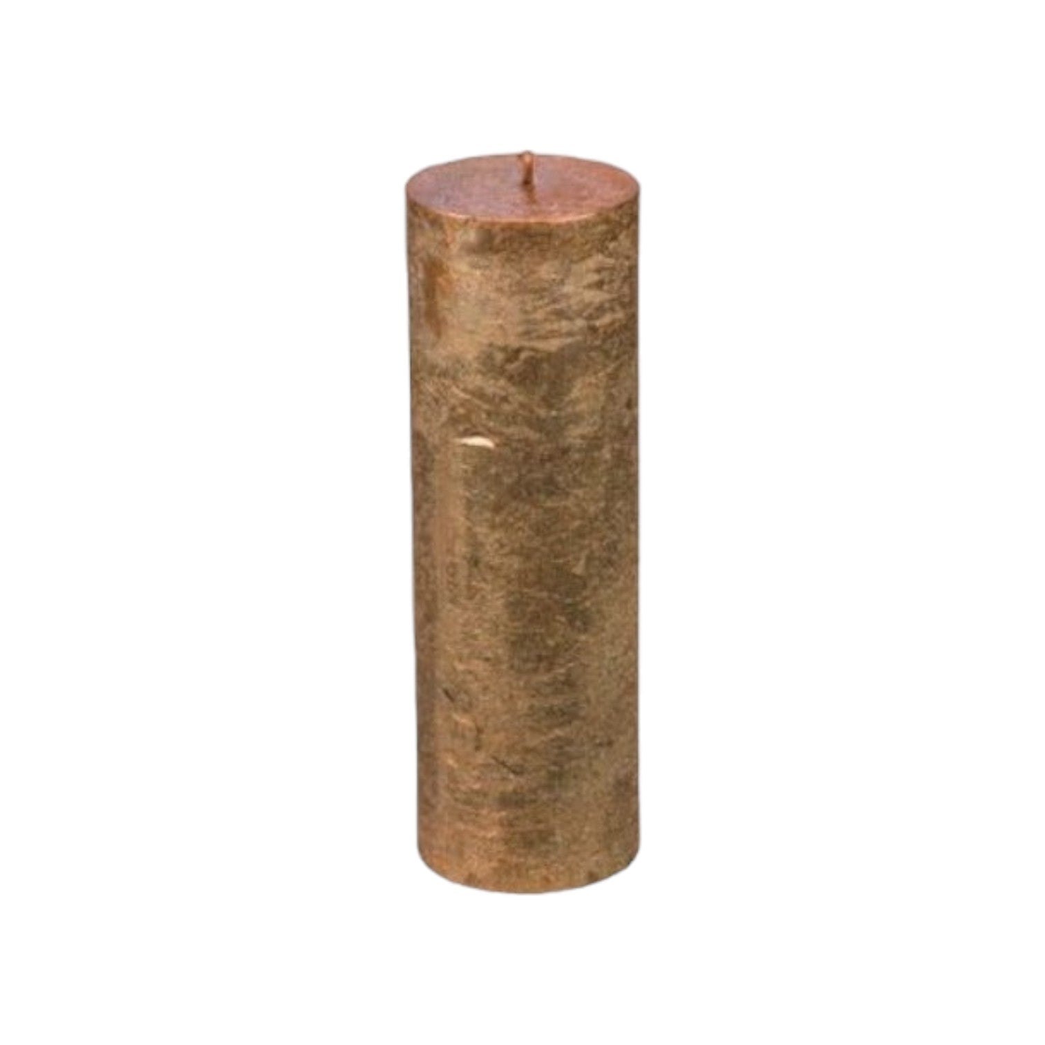 Branded By - Kaarsen 'Pillar' (Ø5cm x 15cm) - Copper (set van 9)