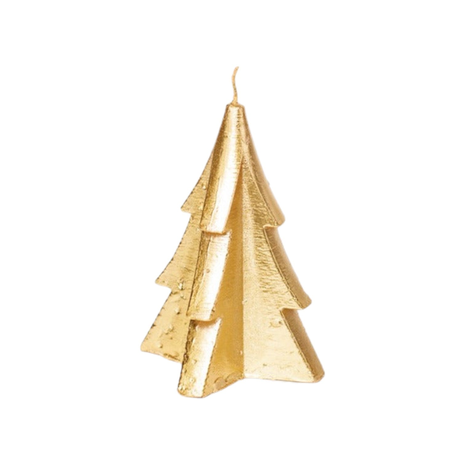 Home Society - Kerstboomkaarsjes 'Denn' (Goud) - Set van 6 (M)