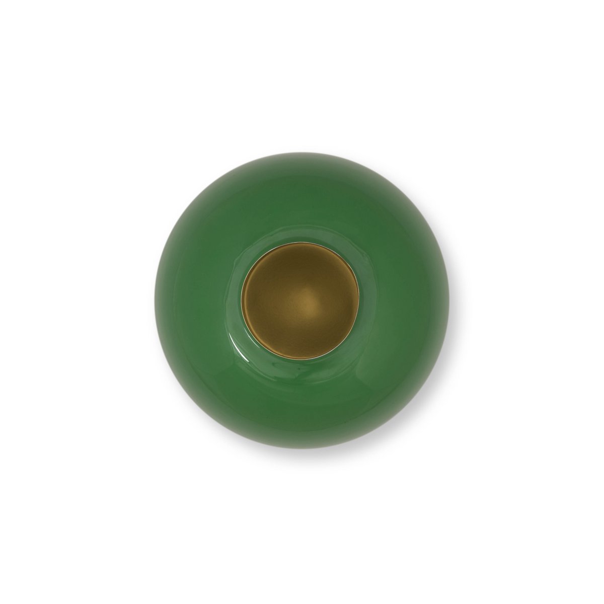 Vase Metal Green 23cm